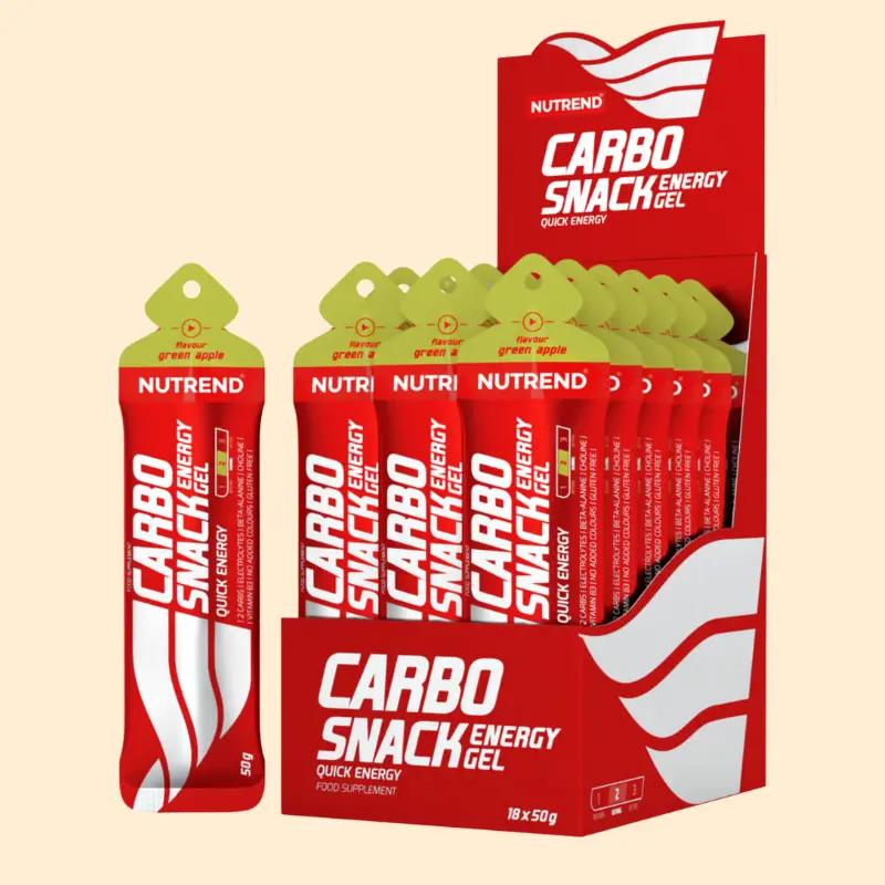 Nutrend-carbosnack-gel-green-apple